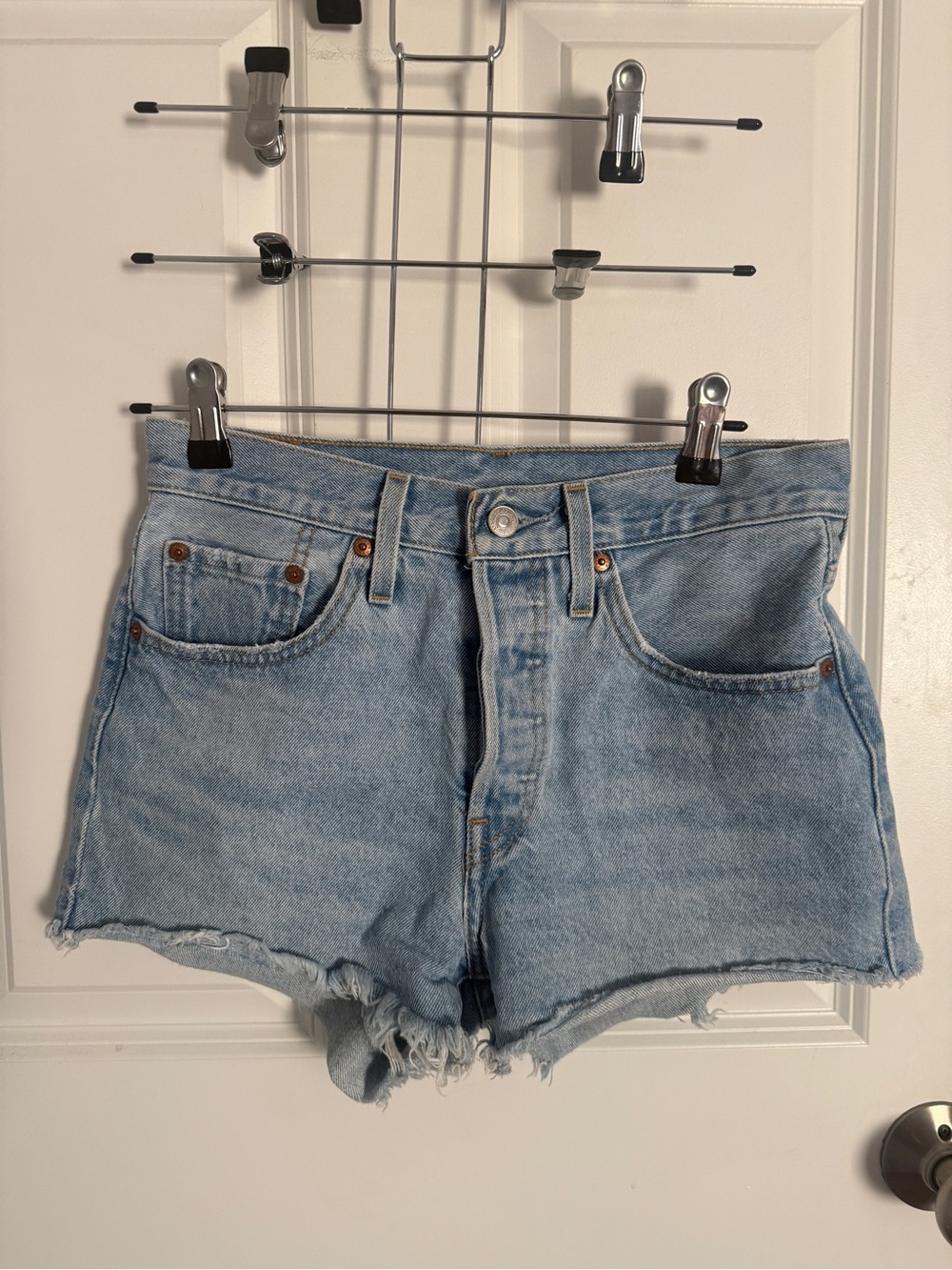 Levi’s Light Wash Denim Women's Cutoff Shorts
